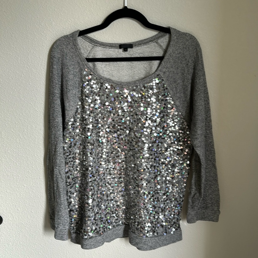 JCrew Collection Embellished Sweatshirt